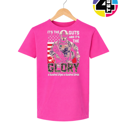It's The Guts And It's The Glory Youth Tee