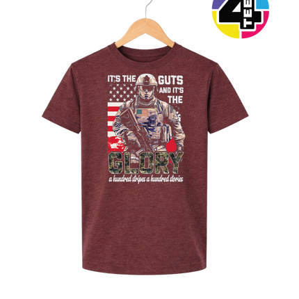 It's The Guts And It's The Glory Youth Tee