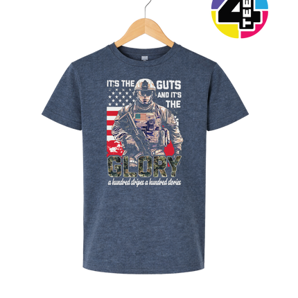 It's The Guts And It's The Glory Youth Tee
