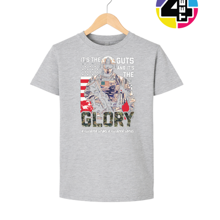 It's The Guts And It's The Glory Youth Tee