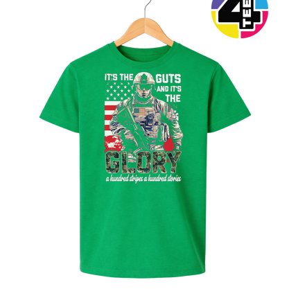 It's The Guts And It's The Glory Youth Tee