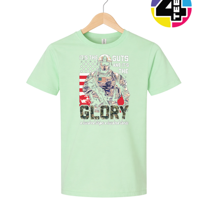 It's The Guts And It's The Glory Youth Tee
