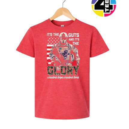 It's The Guts And It's The Glory Youth Tee