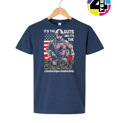 It's The Guts And It's The Glory Youth Tee