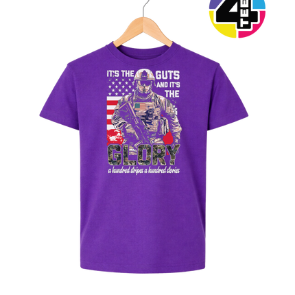 It's The Guts And It's The Glory Youth Tee