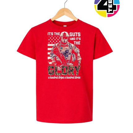It's The Guts And It's The Glory Youth Tee