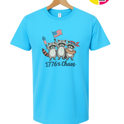 1776% Chaos Raccoons Tee