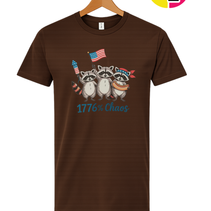 1776% Chaos Raccoons Tee