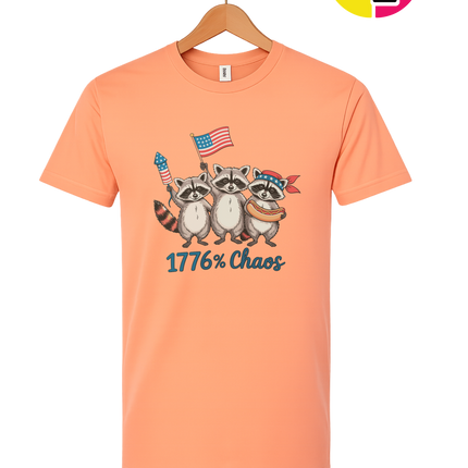1776% Chaos Raccoons Tee
