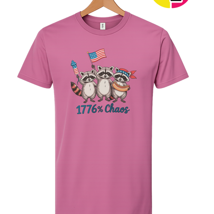 1776% Chaos Raccoons Tee