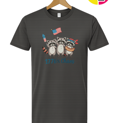 1776% Chaos Raccoons Tee