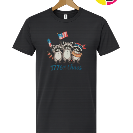 1776% Chaos Raccoons Tee