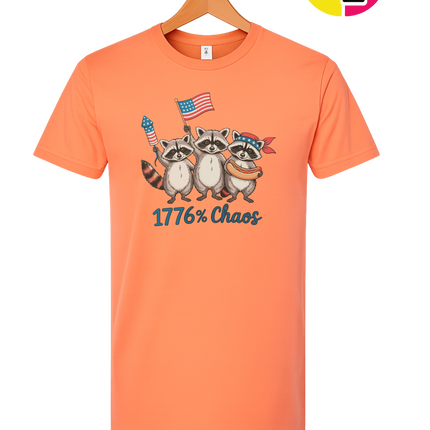 1776% Chaos Raccoons Tee