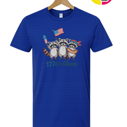 1776% Chaos Raccoons Tee