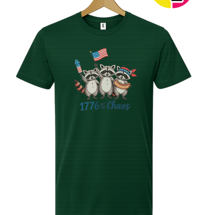 1776% Chaos Raccoons Tee