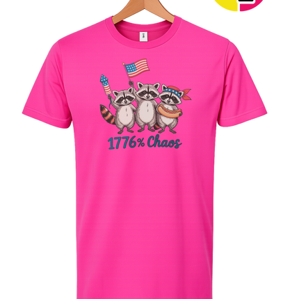 1776% Chaos Raccoons Tee