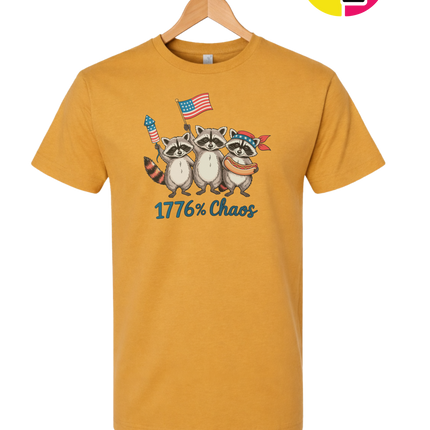 1776% Chaos Raccoons Tee