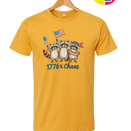 1776% Chaos Raccoons Tee
