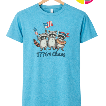 1776% Chaos Raccoons Tee