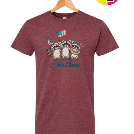 1776% Chaos Raccoons Tee