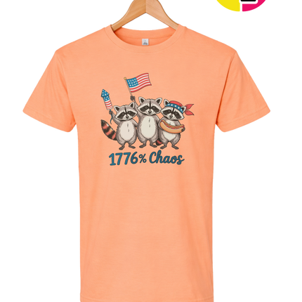 1776% Chaos Raccoons Tee