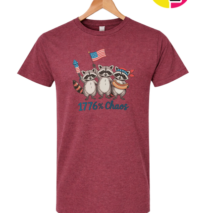 1776% Chaos Raccoons Tee