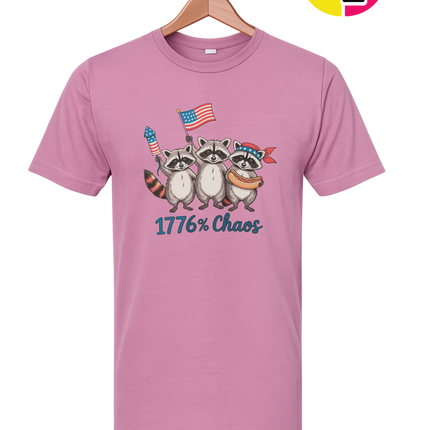 1776% Chaos Raccoons Tee