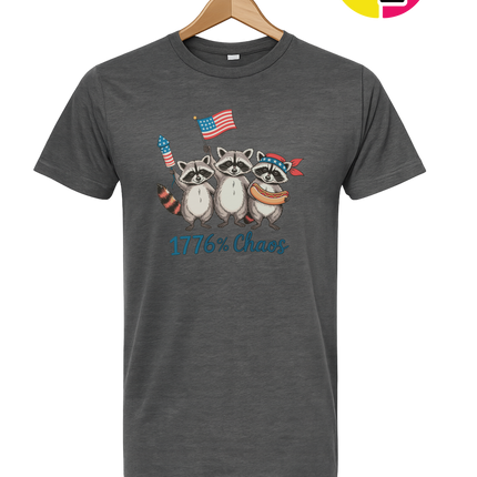 1776% Chaos Raccoons Tee