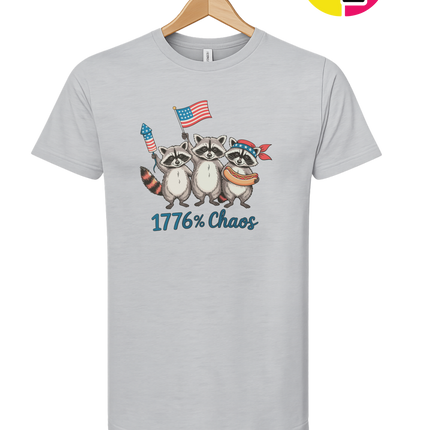 1776% Chaos Raccoons Tee