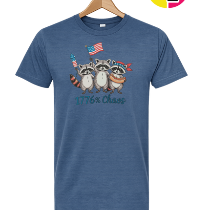 1776% Chaos Raccoons Tee