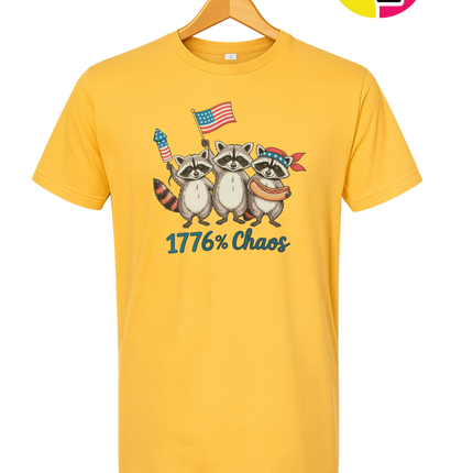 1776% Chaos Raccoons Tee