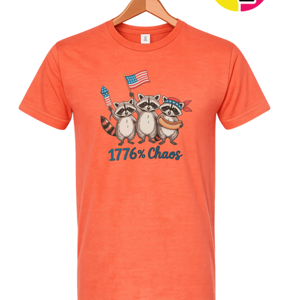 1776% Chaos Raccoons Tee