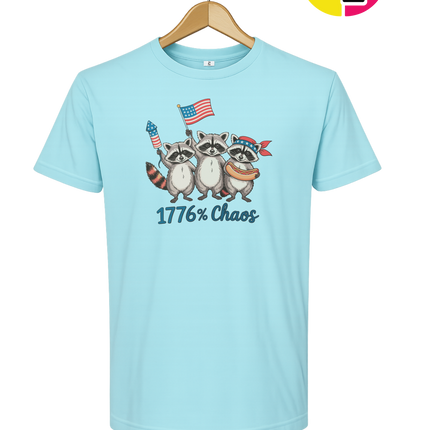 1776% Chaos Raccoons Tee