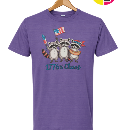 1776% Chaos Raccoons Tee