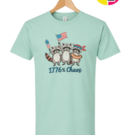 1776% Chaos Raccoons Tee