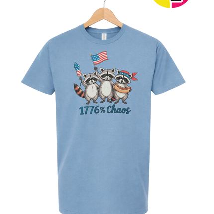 1776% Chaos Raccoons Tee