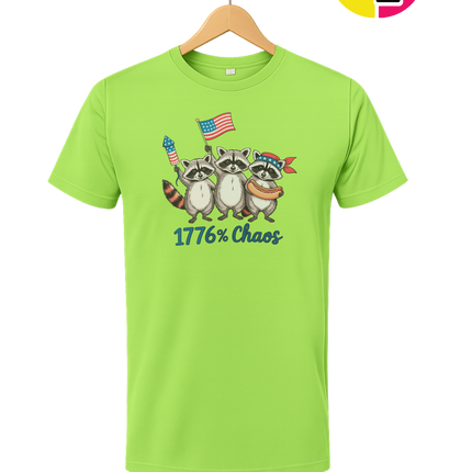 1776% Chaos Raccoons Tee