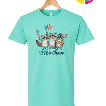 1776% Chaos Raccoons Tee