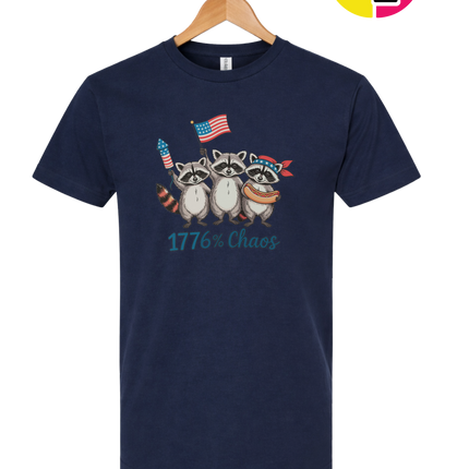 1776% Chaos Raccoons Tee