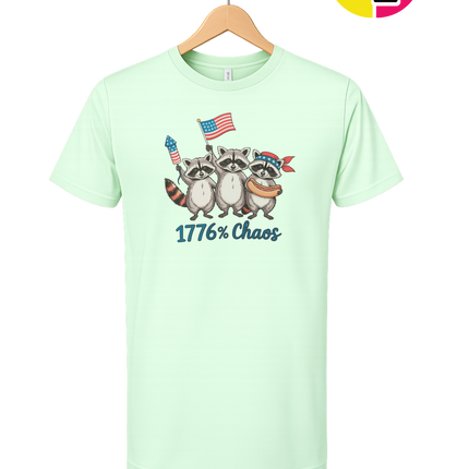 1776% Chaos Raccoons Tee