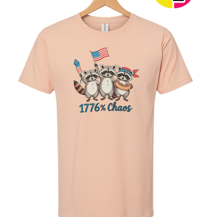 1776% Chaos Raccoons Tee