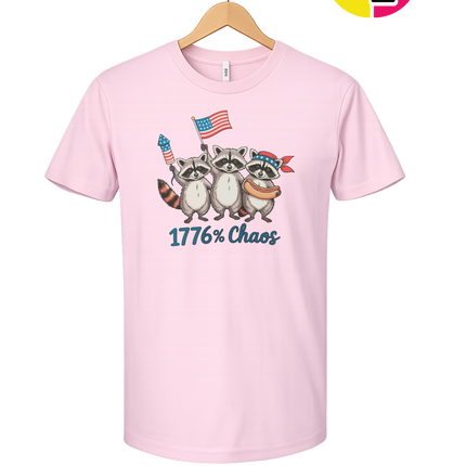 1776% Chaos Raccoons Tee