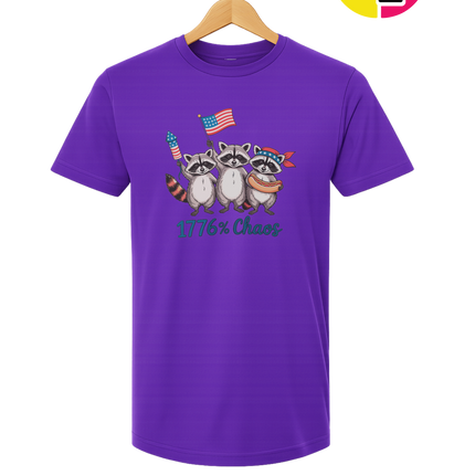 1776% Chaos Raccoons Tee