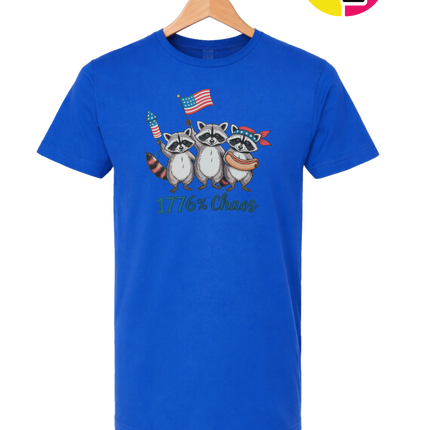 1776% Chaos Raccoons Tee