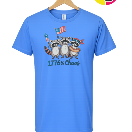 1776% Chaos Raccoons Tee