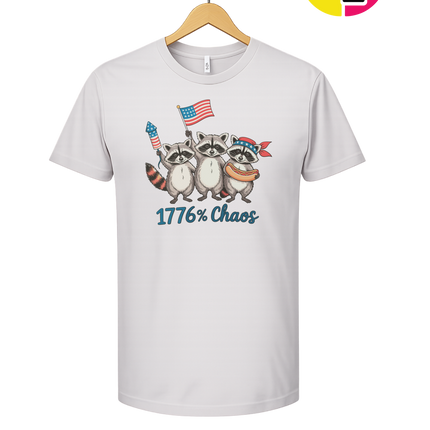 1776% Chaos Raccoons Tee