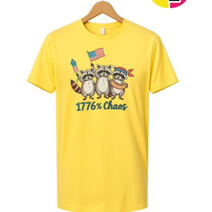 1776% Chaos Raccoons Tee