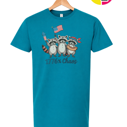 1776% Chaos Raccoons Tee