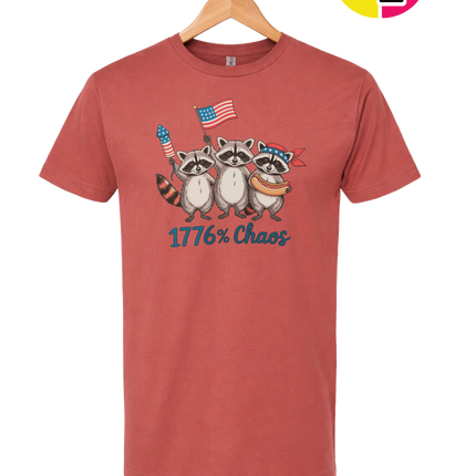 1776% Chaos Raccoons Tee