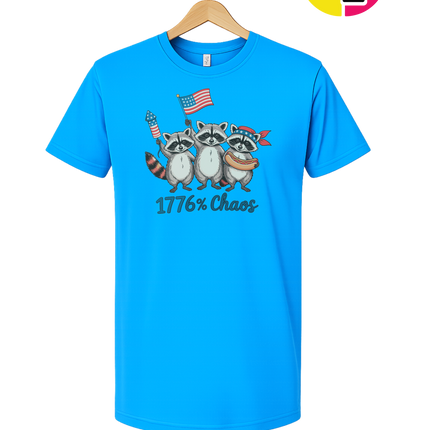 1776% Chaos Raccoons Tee